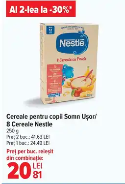 Carrefour Market Cereale pentru copii Somn Uşor/ 8 Cereale Nestle Ofertă