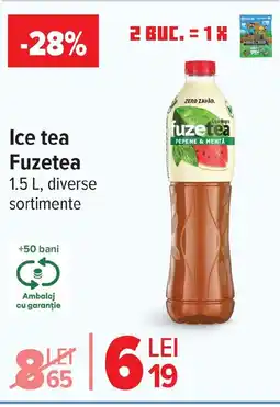 Carrefour Market Ice tea Fuzetea Ofertă