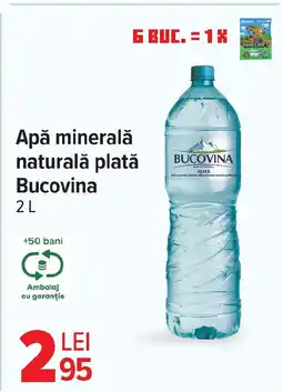 Carrefour Market Apă minerală naturală plată Bucovina Ofertă