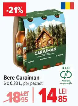 Carrefour Market Bere Caraiman Ofertă