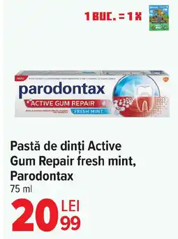 Carrefour Market Pastă de dinți Active Gum Repair fresh mint, Parodontax Ofertă