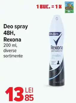Carrefour Market Deo spray 48H, Rexona Ofertă