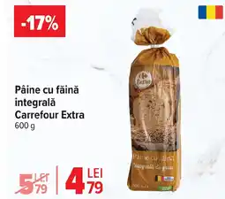 Carrefour Market Pâine cu făină integrală Carrefour Extra Ofertă