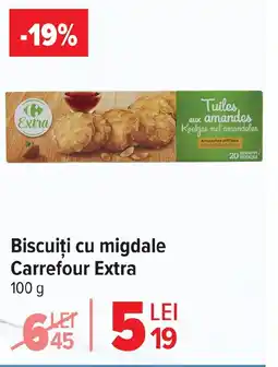 Carrefour Market Biscuiți cu migdale Carrefour Extra Ofertă