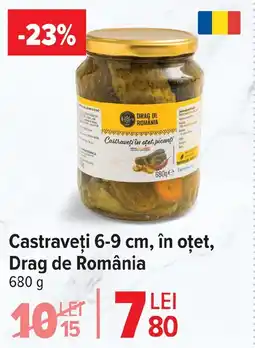 Carrefour Market Castraveţi 6-9 cm, în oțet, Drag de România Ofertă