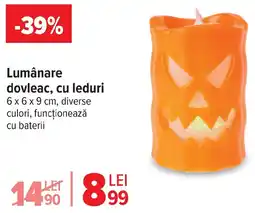 Carrefour Market Lumânare dovleac, cu leduri Ofertă