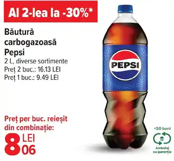 Băutură carbogazoasă Pepsi