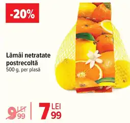 Carrefour Lămâi netratate postrecoltă Ofertă