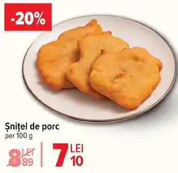 Carrefour Şniţel de porc Ofertă