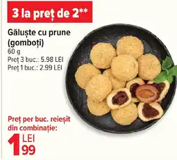 Carrefour Găluşte cu prune (gomboţi) Ofertă