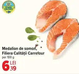 Carrefour Medalion de somon, Filiera Calităţii Carrefour Ofertă