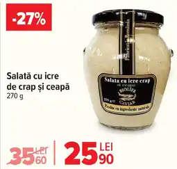 Carrefour Salată cu icre de crap şi ceapă Ofertă
