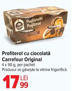 Carrefour Profiterol cu ciocolată Carrefour Original Ofertă