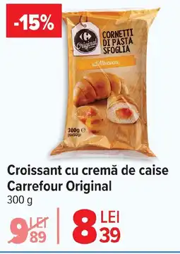 Carrefour Croissant cu cremă de caise Carrefour Original Ofertă