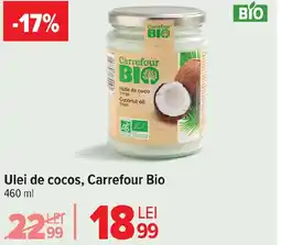 Carrefour Ulei de cocos, Carrefour Bio Ofertă