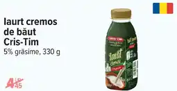 Carrefour laurt cremos de băut Cris-Tim Ofertă