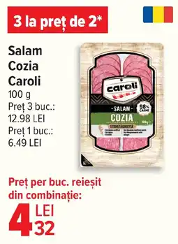 Carrefour Salam Cozia Caroli Ofertă