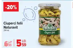 Carrefour Ciuperci felii Naturavit Ofertă