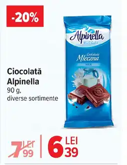 Carrefour Ciocolată Alpinella Ofertă