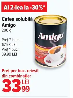Carrefour Cafea solubilă Amigo Ofertă