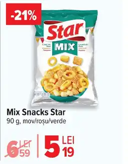 Carrefour Mix Snacks Star Ofertă