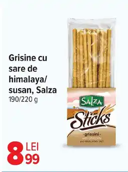 Carrefour Grisine cu sare de himalaya/ susan, Salza Ofertă