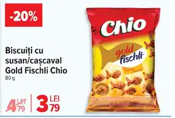 Carrefour Biscuiți cu susan/caşcaval Gold Fischli Chio Ofertă