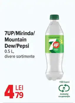 Carrefour 7UP/Mirinda/ Mountain Dew/Pepsi Ofertă