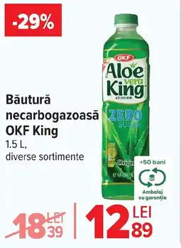Carrefour Băutură necarbogazoasă OKF King Ofertă