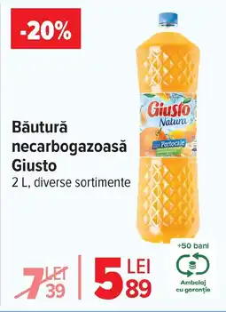 Carrefour Băutură necarbogazoasă Giusto Ofertă