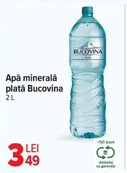 Carrefour Apă minerală plată Bucovina Ofertă