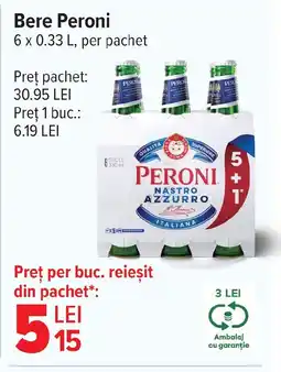 Carrefour Bere Peroni Ofertă