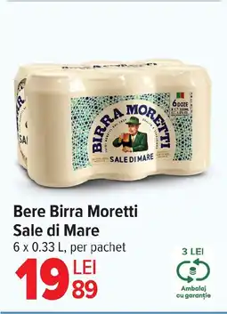 Carrefour Bere Birra Moretti Sale di Mare Ofertă