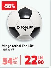 Carrefour Minge fotbal Top Life Ofertă
