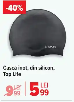 Carrefour Cască înot, din silicon, Top Life Ofertă