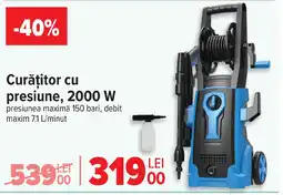 Carrefour Curăţitor cu presiune, 2000 W Ofertă