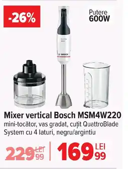 Carrefour Mixer vertical Bosch MSM4W220 Ofertă