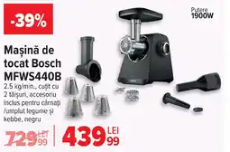 Carrefour Maşină de tocat Bosch MFWS440B Ofertă