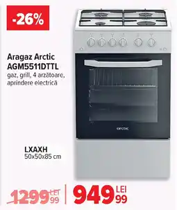 Carrefour Aragaz Arctic AGM5511DTTL Ofertă