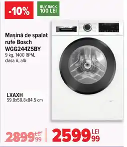 Carrefour Maşină de spalat rufe Bosch WGG244Z5BY Ofertă