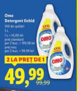 Lidl OMO Detergent lichid Ofertă