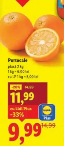 Lidl Portocale Ofertă
