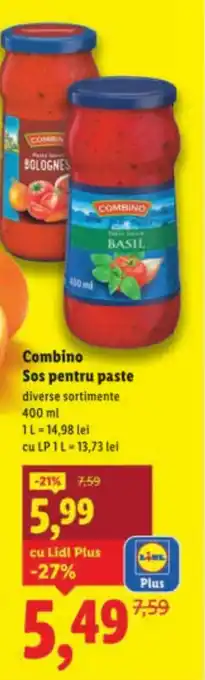 COMBINO Sos pentru paste