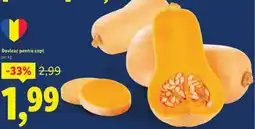 Lidl Dovleac pentru copt Ofertă