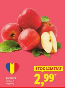 Lidl Mere roşii Ofertă