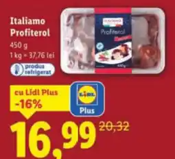 Lidl Italiamo Profiterol Ofertă