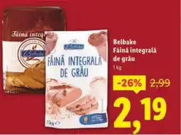 Lidl Belbake Fáinǎ integrală de grâu Ofertă