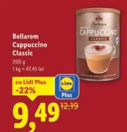 Lidl Bellarom Cappuccino Classic Ofertă
