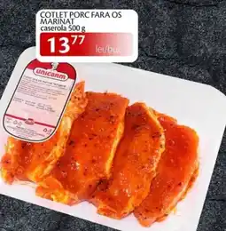 Unicarm Cotlet porc fara os marinat caserola Ofertă