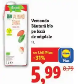 Lidl Vemondo Băutură bio pe bază de migdale Ofertă